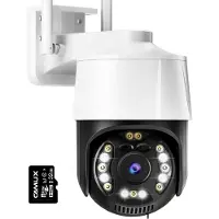 CAMUX Cam-VisionX Beveiligingscamera Buiten IP66 - 3MP 2K Camera - Buitencamera met Nachtzicht - Wifi met App - Security Camera