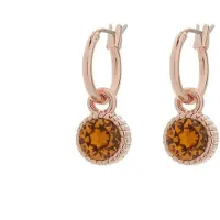 Biba 8923 Oorhangers rosé Topaz