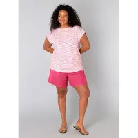 Yesta Urd Tops - Natural White/Fuchsi - maat 3(52)