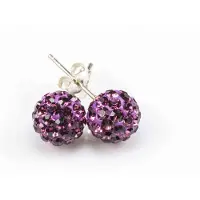 Karma basic oorbel nirvana Paars-71008