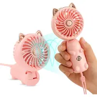 Equivera Handventilator - Mini Ventilator - Hand Ventilator - Hanventilator Oplaadbaar - Draabare Ventilator