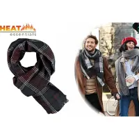 Heat Essentials Sjaal Dames - Sjaal Heren - Bordeaux Geruit - Geweven - Sjaal Dames Winter - Sjaal Heren Winter - Sjaals Unisex - Shawl