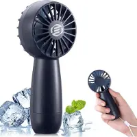 Equivera Handventilator - Mini Ventilator - Hand Ventilator - Hanventilator Oplaadbaar - Draabare Ventilator