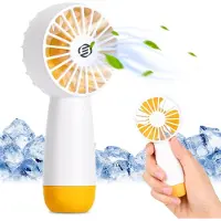Equivera Handventilator - Mini Ventilator - Hand Ventilator - Hanventilator Oplaadbaar - Draabare Ventilator