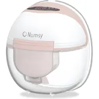 Numsy Elektrische Draadloze Borstkolf Enkel - Handsfree - BPA Vrij - Enkele