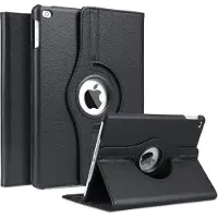 Podec - 360° PU Leather Tablet Case voor iPad 9.7 (2017/2018) – Complete Bescherming en Flexibiliteit