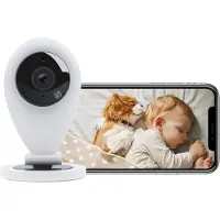 Equivera Honden Camera - Beveilingingscamera - Huisdiercamera - WiFi - Petcam - Eenvoudige Installatie - Indoor Camera