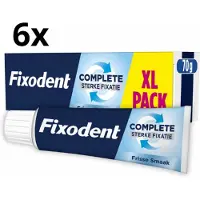 Fixodent Kleefpasta Complete Fresh - 6 x 70 gram - Voordeelverpakking (vervanger van Original)