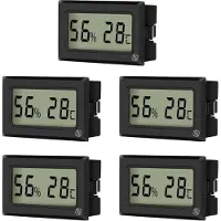 Equivera Huisthermometer - Kamerthermometer - Binnenshuis - Digitale Thermometer - Hygrometer