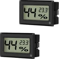 Equivera Huisthermometer - Kamerthermometer - Binnenshuis - Digitale Thermometer - Hygrometer