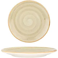 Bonna Dessertbord aura terrain porselein 17 cm set van 6