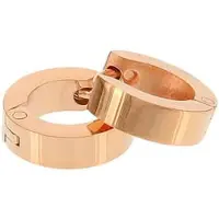 Kalli edelstalen Oorbel shiny 1900 Rose 10mm