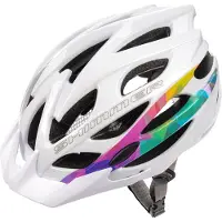 Meteor - Fietshelm - Shimmer - maat L 58-61 cm wit