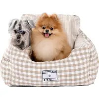 OEM Hondenmand Auto Met Gordel - Hondenmand - Hondenmand Auto - Autostoel Hond - Hondenstoel Auto - Met Gordel