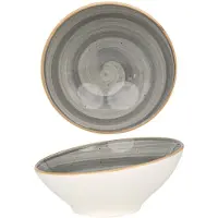 Bonna Serveerschaal aura space porselein 16 cm (350cc) set van 2