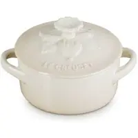 Le Creuset Mini-Braadpan Jardin Ø10cm / 0,25L 'Meringue'