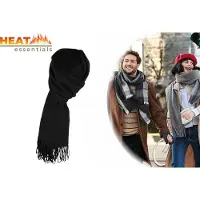 Heat Essentials Sjaal Dames - Sjaal Heren - Zwart - Geweven - Sjaal Dames Winter - Sjaal Heren Winter - Sjaals Unisex - Shawl