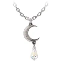 Alchemy - Tears of the Moon - Crystal Ketting - Zilverkleurig/Transparant