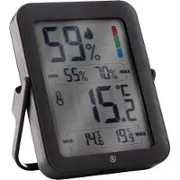 Equivera Huisthermometer - Kamerthermometer - Binnenshuis - Digitale Thermometer - Hygrometer
