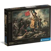 Clementoni - Puzzel - 1000 Stukjes - Vrijheid leidt het volk - Puzzel Voor Volwassenen
