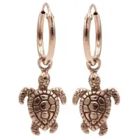 Karma symbols oorbel Turtle M1201 Rosé