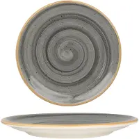 Bonna Dessertbord aura space porselein 19 cm set van 6