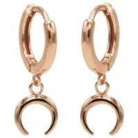 Karma hinged hoops symbool tigertooth rosé gold M1947HIN