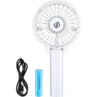 Equivera Handventilator - Mini Ventilator - Hand Ventilator - Hanventilator Oplaadbaar - Draabare Ventilator