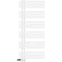LuxeBath Badkamerradiator middenaansluiting 600x1400 mm Wit met onderaansluitset
