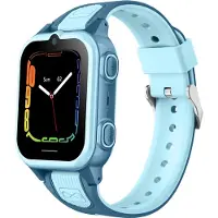 Wonlex Watcher VII touch 4G smartwatch - kinder GPS horloge - met camera - incl. SIM-kaart - blauw