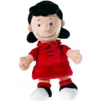 Snoopy Lucy van Pelt - Pluche Knuffel 30 cm {Speelgoed knuffelpop knuffeldier voor kinderen jongens meisjes | Wit Hondje, White Dog Plush Toy | Peanyuts Lucie Belle