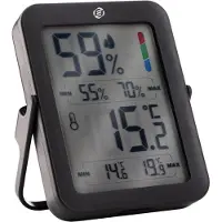 Equivera Kamer Thermometer - Thermometer Binnen - Kamerthermostaat - Weerstation Binnen