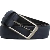 Zenino Lederen riem colton blauw cm