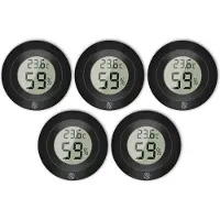 Equivera Huisthermometer - Kamerthermometer - Binnenshuis - Digitale Thermometer - Hygrometer