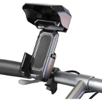 Podec Telefoonhouder Fiets - 360 Graden Rotatie - Gsm Houder Fiets - Accessoires - Fiets Telefoonhouder - Fietshouder - Ook voor scooter & motor