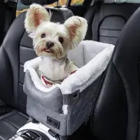 OEM Hondenmand Auto Met Gordel - Hondenmand - Hondenmand Auto - Autostoel Hond - Hondenstoel Auto - Met Gordel