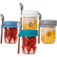 OEM Havermoutset - 6 stuks - Glas - Set - Ideaal voor je ontbijt