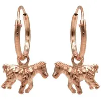 Karma Symbols oorbel M1373 Hoops Zebra Rosé