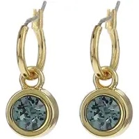 Biba 80313 Oorhangers goud Indian Sapphire