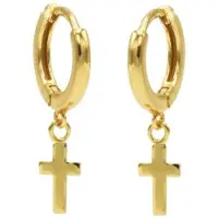 Karma hinged hoops symbool faith gold M1987HIN