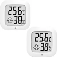 Equivera Huisthermometer - Kamerthermometer - Binnenshuis - Digitale Thermometer - Hygrometer