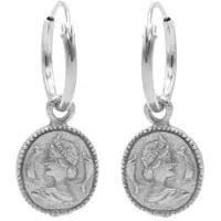 Karma Symbols oorbel M1967 Coin