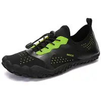 Beco waterschoenen Aqua venture - zwart/limegroen - maat 43
