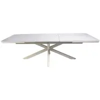 Oosterik Home Hillsdale uitschuifbare dining tafel sunny creme B 200 - 260 x D 100 x H 75 cm