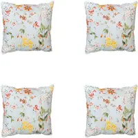 Madison sierkussen milly azure ca. set van 4