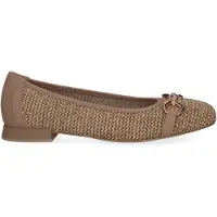 Caprice Ballerina lichtbruin / goud
