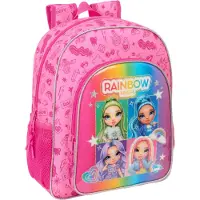 Safta Rainbow High Shine 15l 27x33x10 Cm Backpack Roze Kinderen