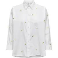 ONLY Blouse 'ONLNew Lina' geel / groen / wit