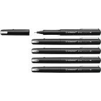 Stabilo Dr!ver - Premium Fineliner - 0.4 mm - Groen - Doos 5 Stuks