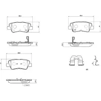 Brembo P 30 158 Remblokken